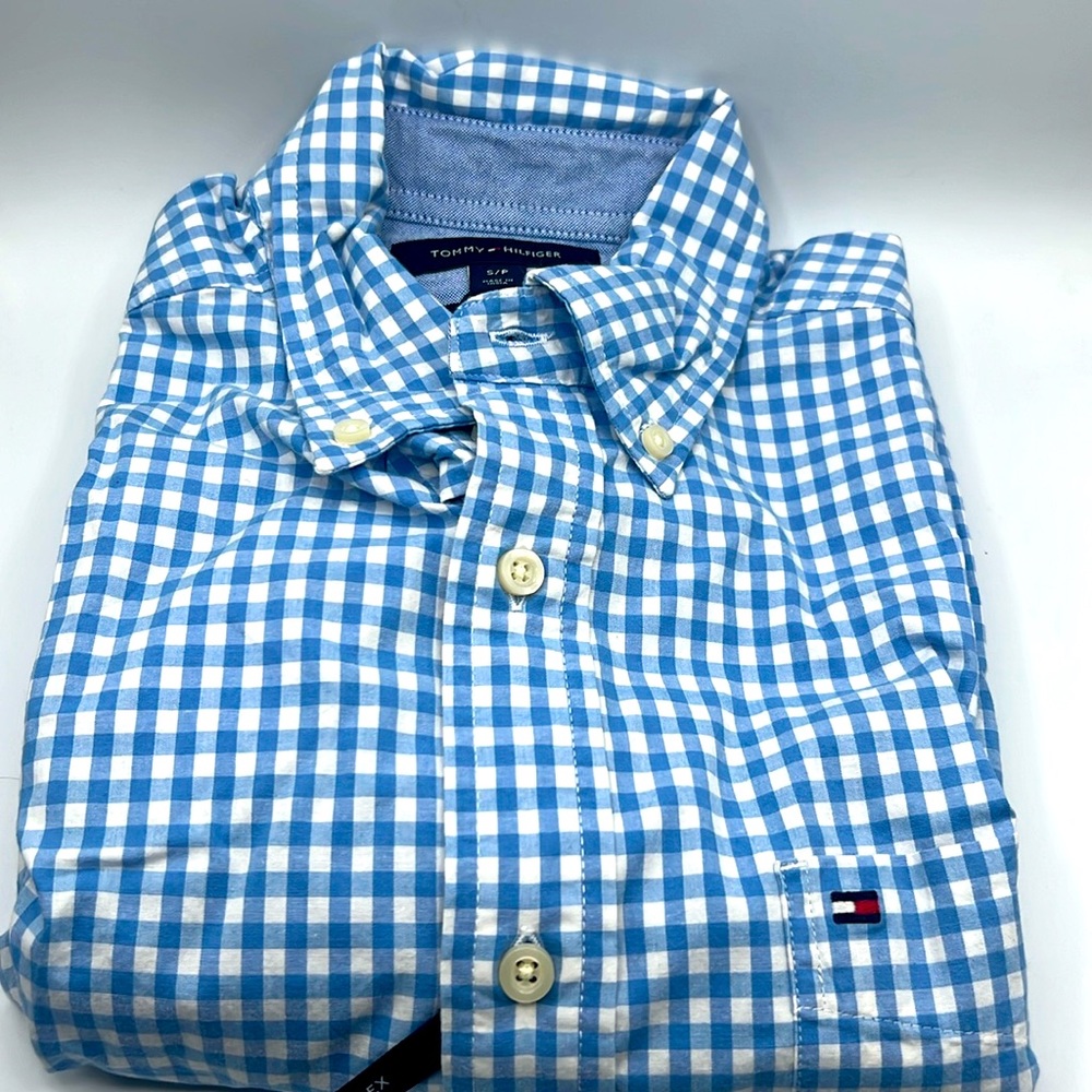 Tommy Hilfiger Men’s Long Sleeve Casual Button Down Shirt